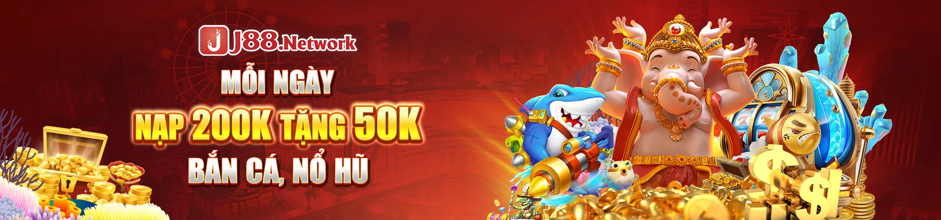 Hình ảnh banner khuyến mãi HQ88 với các ưu đãi hấp dẫn